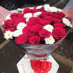 Carnation rose bouquet