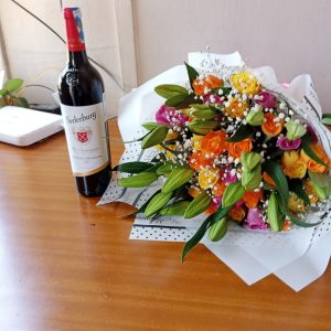 Lovely bouquet and wine