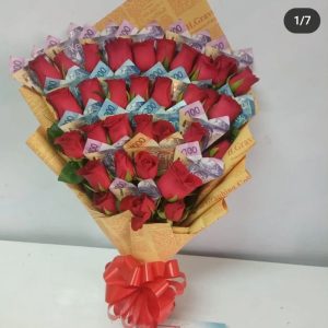 5K & 40 ROSES FLAT BOUQUET