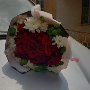 Love and romantic bouquet
