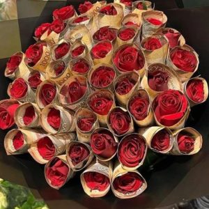 40K WRAPPED ROSES