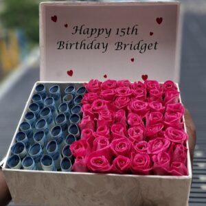 LUXE MONEY-FLOWERS BOX