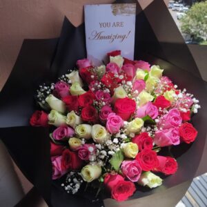 CHERRY ROSES BOUQUET