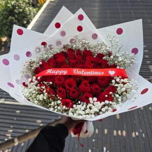 60 VALENTINE'S DAY ROSES