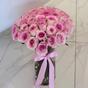ELEGANT PINK VASE